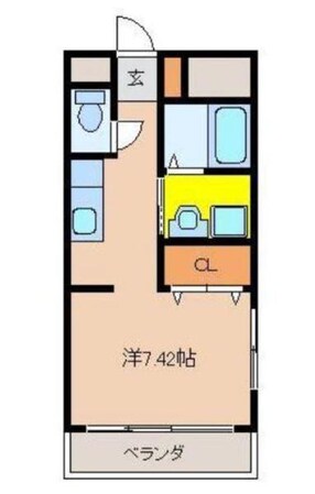 アルテマイスター橘通りの物件間取画像